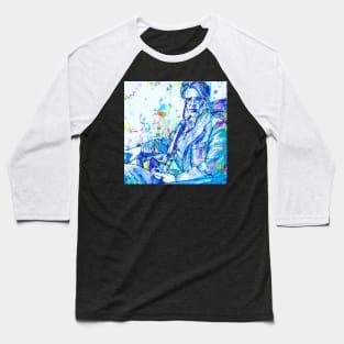 W. B. YEATS - watercolor and ink portrait .1 Baseball T-Shirt